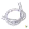 Manguera de Acero y PVC Tubería de Plástico Tubería de Agua Transparente Alta Presión Resistente al Desgaste Engrosada Resistente a Altas Temperaturas Tubería de Vacío para Aceite Anticongelante