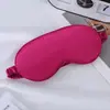 Máscara de Ojos de Color Sólido Imitación Seda, Máscara de Dormir Bloqueadora de Luz, Máscara de Protección para Ojos para Exteriores y Hogar, Máscara de Dormir, Multicolor, Disponible al por Mayor