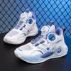 Zapatos de baloncesto para niños verano malla transpirable pies que no huelen zapatillas deportivas suela suave resistente al desgaste zapatos de baloncesto para niños