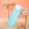 Botellas Dispensadoras de Viaje Tipo Apriete Gel de Ducha Cosméticos Loción Crema Viaje Portátil Pequeñas Botellas Vacías Tubo Suave Presionar