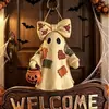 Parche Fantasma Vintage Patchwork Iluminado Transfronterizo Parche Fantasma Retro Decoración de Halloween