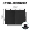 [Personalización OEM] Cortinilla Solar Doble Capa de Malla Voile para Ventana Lateral de Coche, Cortinilla Magnética para Ventana de Coche