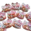 Nuevos Lazos para el Cabello de Niñas con Personajes de Dibujos Animados Rosas, Crema de Primavera para Niños, Diademas de Animalitos Pequeños que No Dañan el Cabello, Paquete de Pinzas