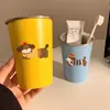 Nueva Taza de Enjuague Bucal Linda de Perro Salchicha, Taza para Cepillo de Dientes Casera, Taza de Lavado, Pareja, Estudiante, Viaje, Vaso de Acero Inoxidable