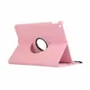 Adecuado para funda plana de cuero para Apple ipad de 10.2 pulgadas, funda protectora de 9.7 pulgadas, funda de cuero giratoria con patrón de lichi para pro de 11 pulgadas
