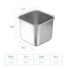 Frasco taza de sabor de acero inoxidable caja de condimentos con tapa cocina cuenco para manteca de cerdo tienda de té con leche caja cuadrada para salsa con tapa fabricantes