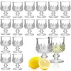 Copa de Champán con Patrón de Espada de Amazon tamaño pequeño Taza Refrigeradora para Jugo de Frutas Café Taza para Velas Copa de Cristal Copa de Vino Utensilios para Vino
