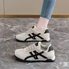 Nuevas Zapatillas Deportivas Estilo Coreano 'Dad Shoes' para Mujer Primavera 2026, Suela Gruesa para Aumentar Altura, Estilo Casual Callejero Q9006