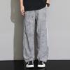 Pantalones Casuales Deportivos para Hombre Verano Pantalones Cargo Camuflaje High Street Pantalones Sucios Pantalones Paracaídas Pantalones de Seda de Hielo Pantalones Deportivos de Pierna Ancha