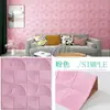 Pegatinas de Pared Tridimensionales 3D Papel Tapiz Autoadhesivo Pegatinas Estilo Europeo Impermeables a Prueba de Humedad Decoración de Pared de Fondo para Sala de Estar Comercial