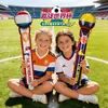 Globos de Mano para el Mundial de Fútbol 2026, Palos Animadores de Papel de Aluminio con Banderas Nacionales, Accesorios de Apoyo para Aficionados al por Mayor