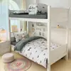 2026 Nuevo Modelo Cama de Estudiante Algodón Puro Estampada Litera para Dormitorio de Estudiantes Juego de Tres o Cuatro Piezas