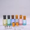Frasco roller ball 3ml anis estrelado frasco com conta-gotas frasco de óleo essencial frasco de perfume cor 6ml 9ml12ml frasco de formato especial