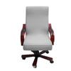 Funda elástica de una pieza para silla de oficina con reposabrazos giratorios, funda para silla de oficina transfronteriza, funda de asiento anti-manchas para mesa de comedor de hotel Amazon