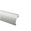 Pantalla de Lámpara PC Blanco Lechoso Raya Interior Lineal Pantalla de Lámpara Material Moldeado por Extrusión de PC Sombra Lineal LED