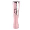 Kemei Fornecedor Direto de Fábrica Km-1012 Barbeador Portátil Feminino Mini Barbeador Barbeador a Pilha Seca