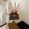 Bolsa Infantil 2026 Nuevo Modelo Bolso Cruzado Vintage de Gama Alta Elegante Cierre Bolso de Mano Mini Bolso Kelly para Niñas