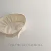 Chapéu de Bebê Verão Fino Proteção Solar Chapéu de Sol com Aba Larga Rede Solar Topo Vazio Chapéu de Sol para Viagem de Bebê Macho e Fêmea