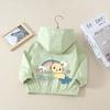 Ropa de abrigo para niñas, Estilos de primavera y otoño, Ropa de primavera para niños, Chaquetas con capucha nuevas 2025, Tops para bebé niña, Cortavientos para niños