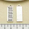 Mezcla de 16 Tipos de Símbolos Musicales Antiguos de Plata Instrumento Teclado Erhu Guitarra Pipa Colgante de Aleación de Zinc Accesorios para Joyería DIY