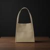 Bolso Tote de Piel Genuina para Mujer Modelo Nuevo 2026 Gran Capacidad Bolso de Oficina Piel de Vaca de Primera Capa Bolso Grande Moda Simple Bolso de Hombro