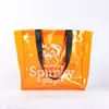 Bolsa de mano de PVC con logo personalizado, bolsa de compras para ropa de concierto de celebridades, bolsa de regalo transparente, bolsa de mano de recuerdo