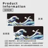 Tapetes de Mesa Antiderrapantes Atacado do Fabricante, Mouse Pads Estilo Japonês Personalizados, Tapetes de Mesa com Transferência Térmica Transfronteiriços