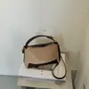 Bolsa Tote Casual Simples para o Dia a Dia Estampa de Leopardo Feminina Outono 2026 Nova Versátil Retro Fosca Ombro Transversal