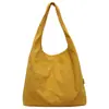 Bolsa Tote Casual de Color Sólido Bolsa Sencilla de Superficie Suave de un Solo Hombro Debajo del Brazo Estudiante Viaje Diario Bolsa de Tela de Gran Capacidad Suministro Directo de Fábrica