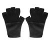 Guantes para uñas, guantes con protección UV, máquina de fototerapia, lámpara de horno UV, bloqueador solar, guantes desechables negros con dedos rociados.