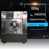 Máquina de Lavar e Secar Industrial Grande de Xangai para Lavanderia de Hotel Equipamento de Limpeza de Lençóis 100kg