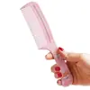 Peine de Cola Puntiaguda de Dibujos Animados Plástico Resistente Pegamento Cocido Peine de Selección de Color Disco para el Cabello Peine para el Cabello Peine de Peluquería Herramientas de Peluquería Peine