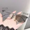 Gafas Fotocromáticas para Miopía, Combinación Personalizada, Gafas Modernas Anti Luz Azul, Maquillaje Sencillo para Miopía, Gafas de Celebridad de Internet a la Moda