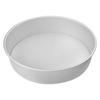 Molde para pastel de fondo vivo con ánodo redondo engrosado de 2 a 12 pulgadas, molde para horno, molde para pastel de gasa, herramientas para hornear