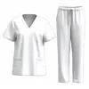 Uniformes de enfermagem plus size europeus e americanos, uniformes de enfermagem elásticos transfronteiriços, vestuário de trabalho para sala de cirurgia, fornecimento direto da fábrica