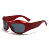 Gafas de Sol Estilo Cyberpunk Transfronterizas Europeas y Americanas Y2K, Gafas de Fiesta Modernas y a la Moda para Hombres y Mujeres, Gafas Estilo Ins