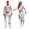 Disfraz de astronauta para cosplay de Halloween, mono de traje espacial, traje espacial para fiestas navideñas y juegos de rol