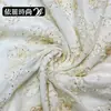 Tecido Bordado Flor de Videira Lantejoula Novo Estilo Primavera e Verão Malha Bordada com Contas Multicor Tecido para Vestido de Noiva