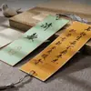 Marcadores de Libro de Papel, Tarjetas Rígidas, Papel de Arroz para Cartas, Marcadores en Blanco Creativos DIY de Caligrafía Gruesos de Doble Cara