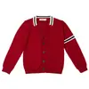Ropa de Jardín de Niños Ropa de Primavera y Otoño Traje de Suéter Cárdigan Uniforme Escolar para Niños Ropa de Clase para Estudiantes de Primaria Estilo Británico