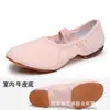 Zapatos de Baile para Mujer Suela Blanda Zapatos de Práctica Zapatos para Profesores Adultos Tacón Bajo Zapatos de Ballet para Exteriores Danza Clásica Danza del Vientre Yoga