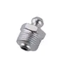 Boquilla para grasa, hierro, boquilla de aceite galvanizada, niquelada, accesorios para pistola de grasa, boquilla para pistola de grasa, M6, M8, M10, M12, M14