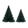 Árvore de Natal Verde Decoração de Mesa Suprimentos Festivos Atividade de Caixa de Escritório Layout de Atmosfera Adereços de Fotografia