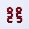 Accesorios para carpa toldo exterior accesorios para carpa de camping accesorios para carpa simple hebilla de aluminio