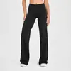Nuevos Pantalones de Yoga Rectos Sin Costuras de Cintura Alta para Mujer, Levanta Glúteos, Control de Abdomen, Adelgazantes, Deportivos, Pantalones para Fitness al Aire Libre