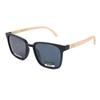 Moda europea y americana Bambú Pies de bambú Gafas de sol clásicas para viajar Lentes polarizadas para hombre y mujer