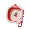 Bañera para bebé, de plástico, plegable, diseño para colgar, 1 pieza, adecuada para recién nacidos y bebés, para lavarles el trasero, tamaño grande para uso doméstico