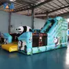 Castillo Hinchable Panda con Trampolín y Tobogán para Niños Equipo de Parque Infantil para Exteriores Venta Directa del Fabricante