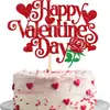Topper para Pastel del Día de San Valentín Feliz Día de San Valentín Decoración para Fiesta del Día de San Valentín Topper para Pastel