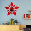Venta al por mayor de fábrica transfronteriza reloj de pared de espejo acrílico tridimensional hogar sala de estar fondo pegatinas de pared reloj pintura decorativa creativa